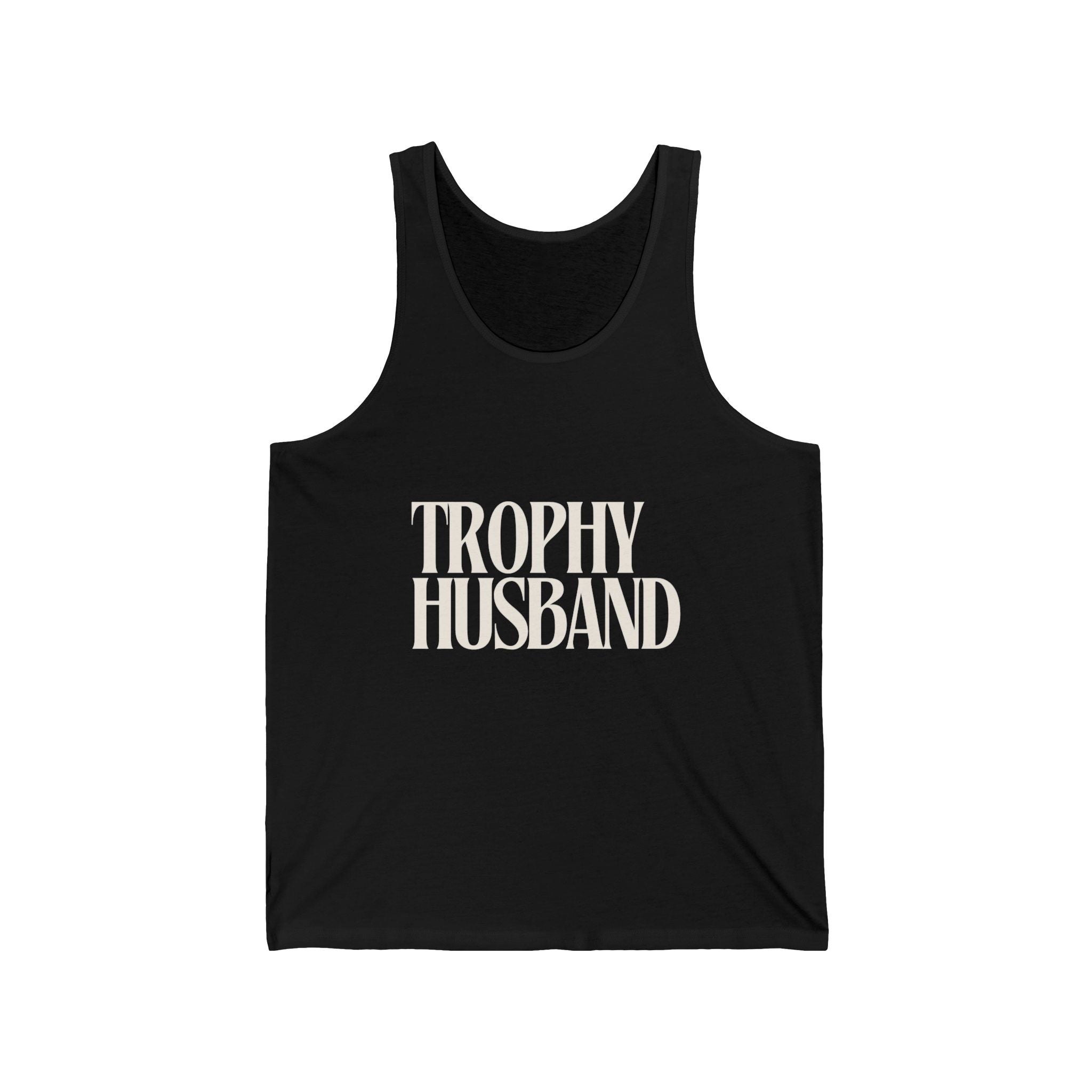Trophy Husband Tank Top — Funny Graphic Men's Tank for Husband Gifts
