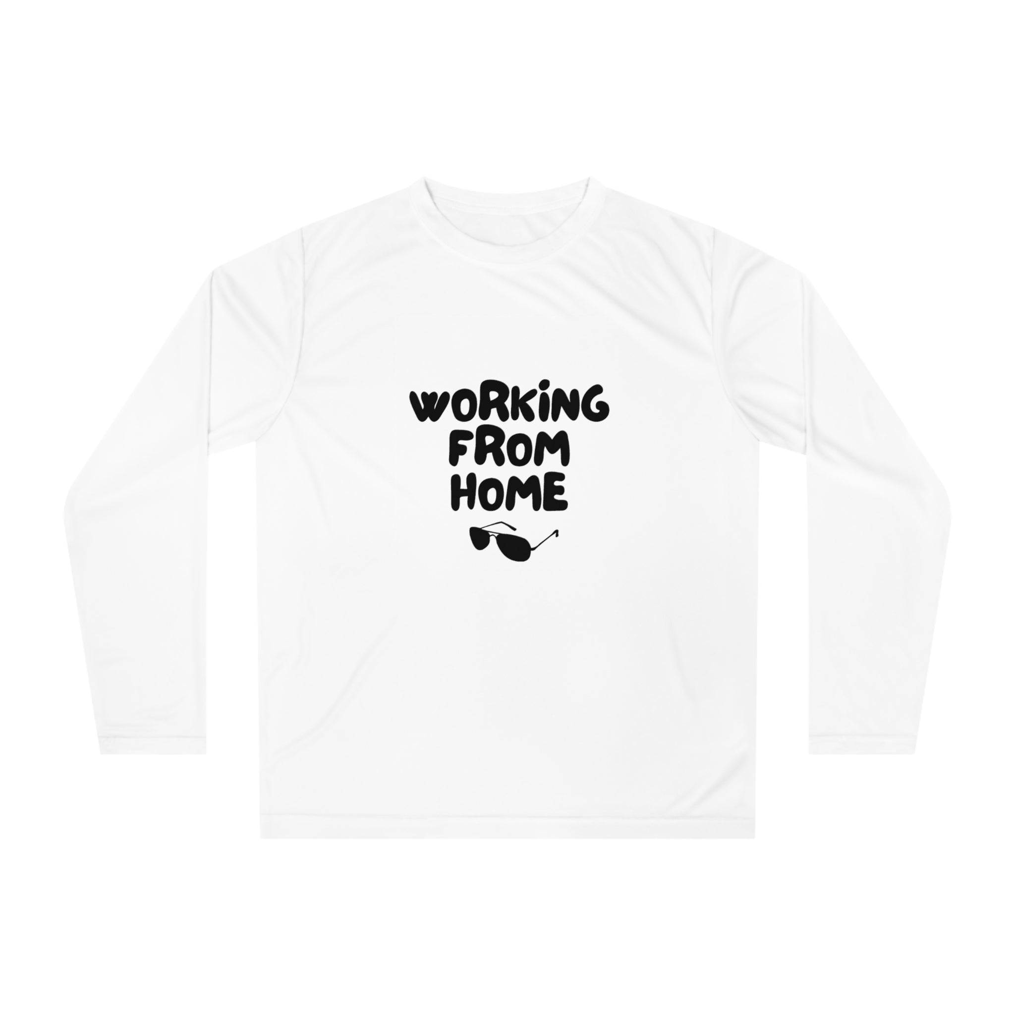 Working From Home Long Sleeve Shirt
