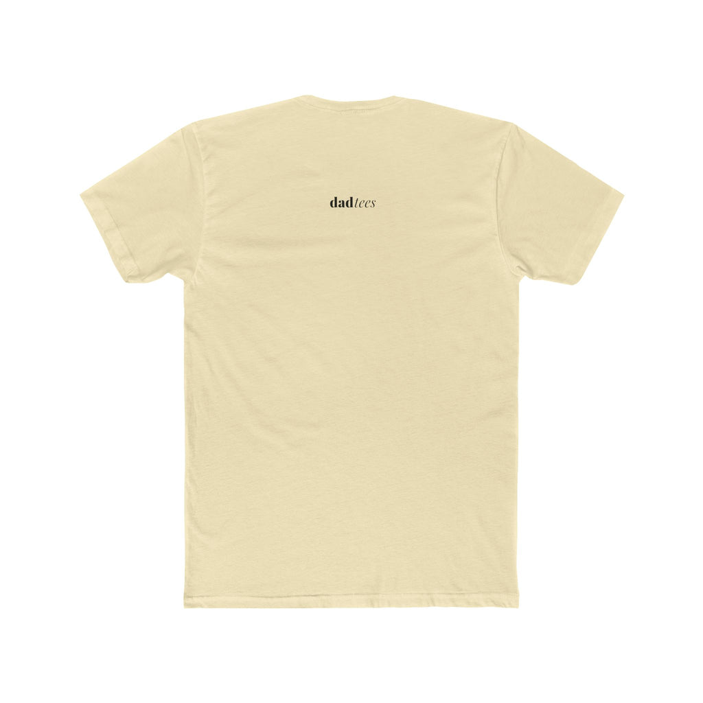 Crew Tee — “She Brought Me Over, Mom” Solidarity Graphic Shirt