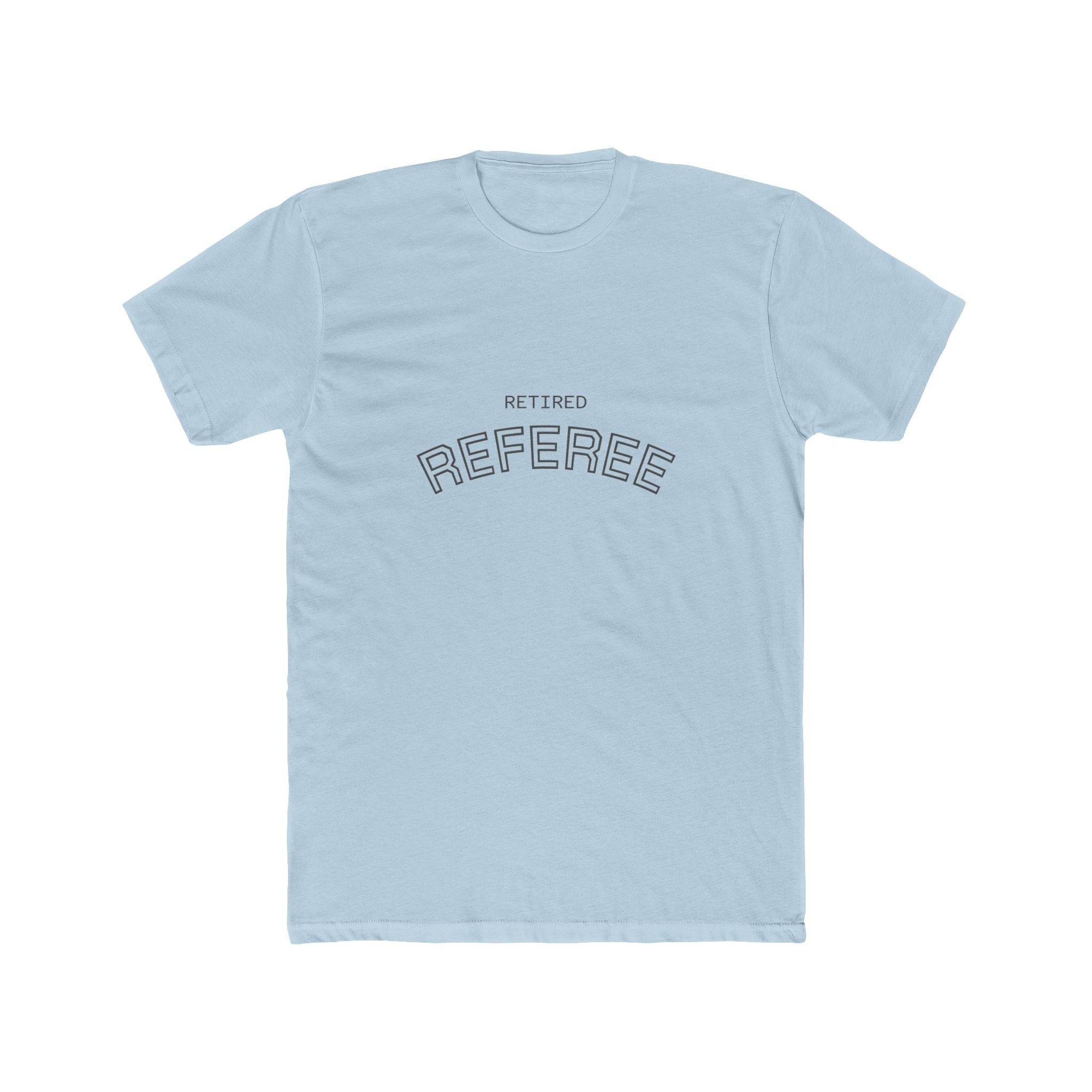 Retired Referee T-Shirt — Funny Retirement Gift Tee for Sports Officials