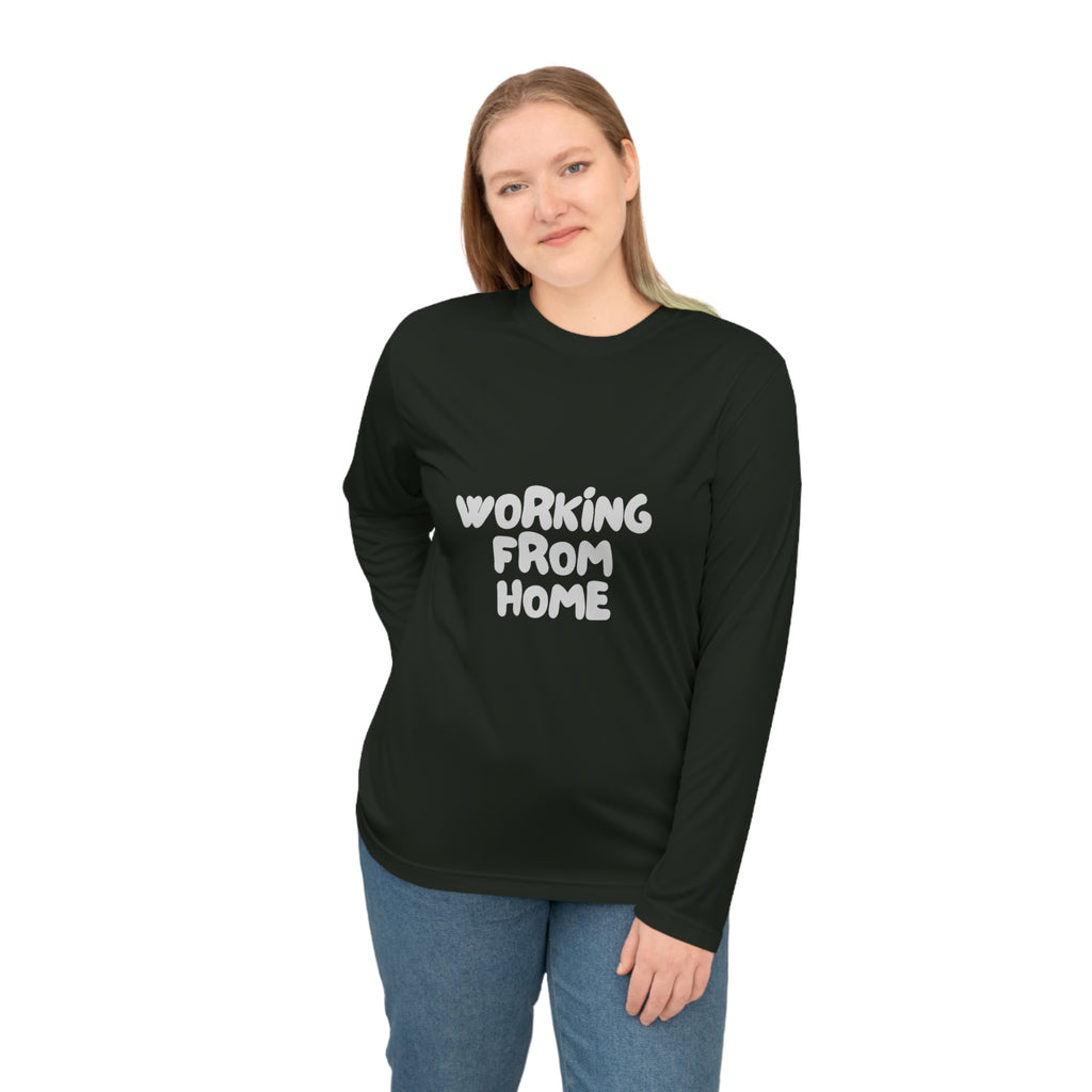 Working From Home Long Sleeve Shirt