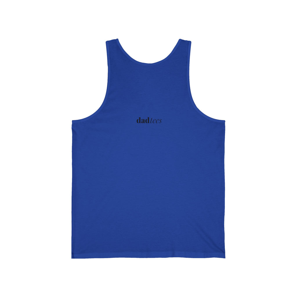 Cookies Graphic Tank Top — Retro Navy Text Casual Summer Tank