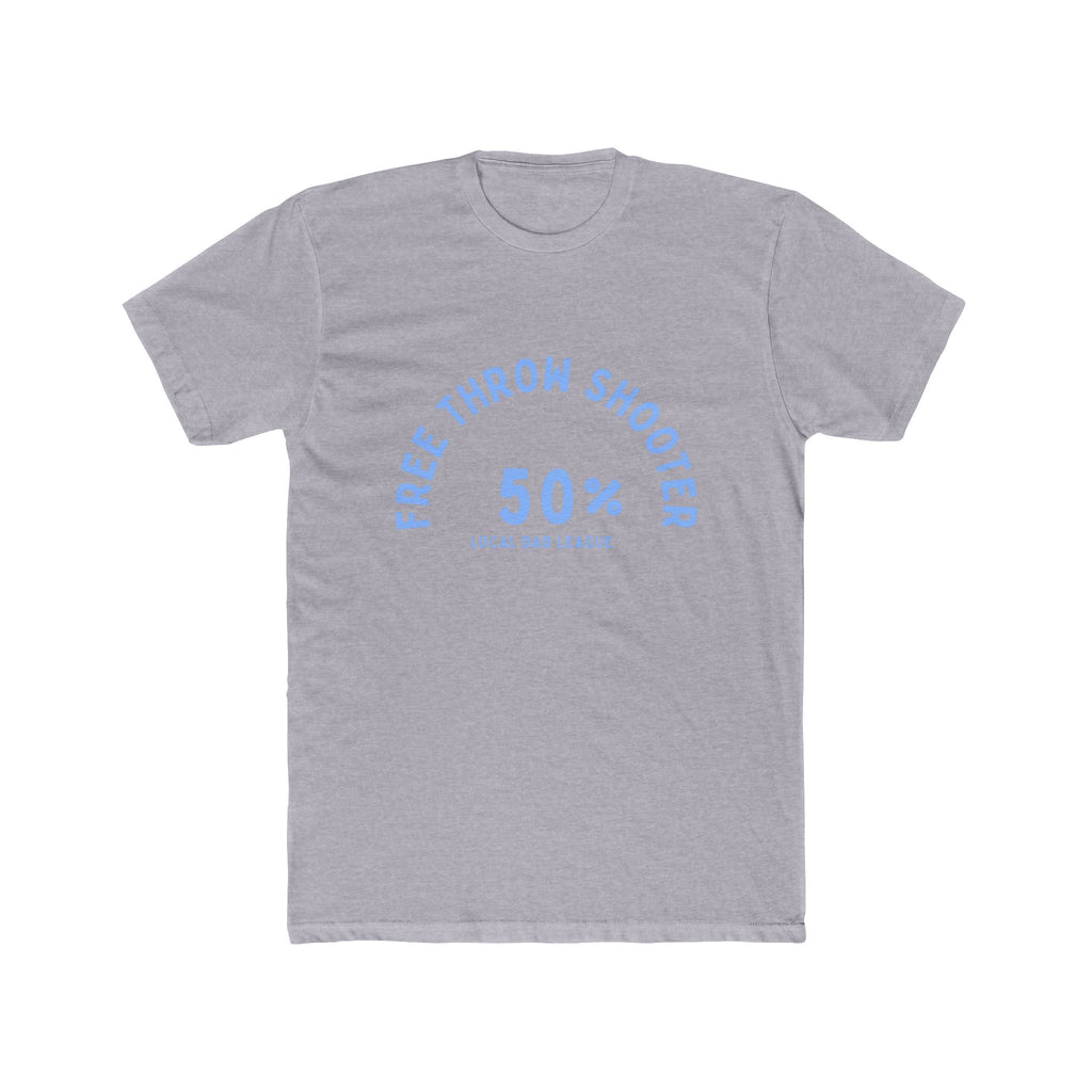 Free Throw Shooter 50% Tee — Funny Basketball Player T-Shirt