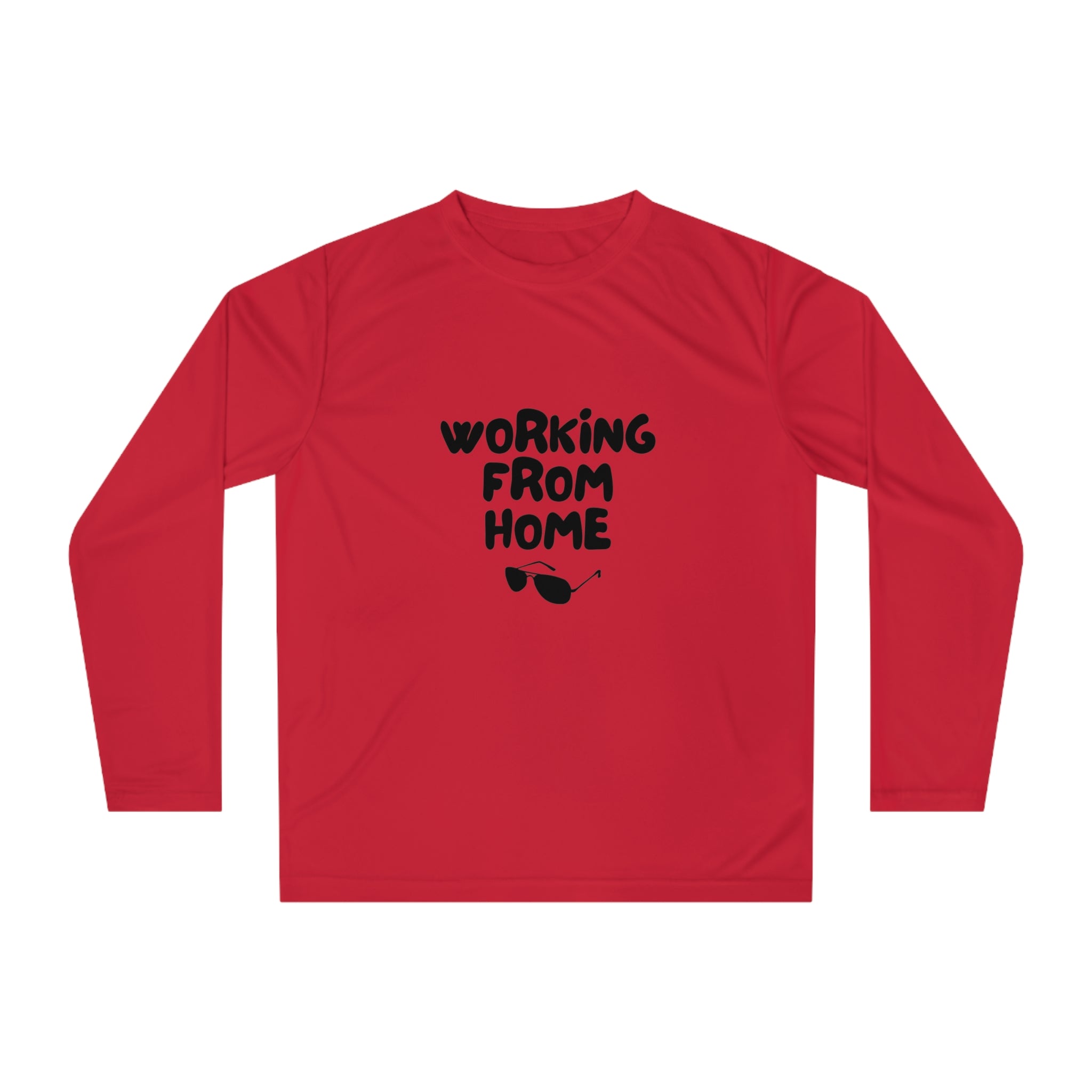 Working From Home Long Sleeve Shirt