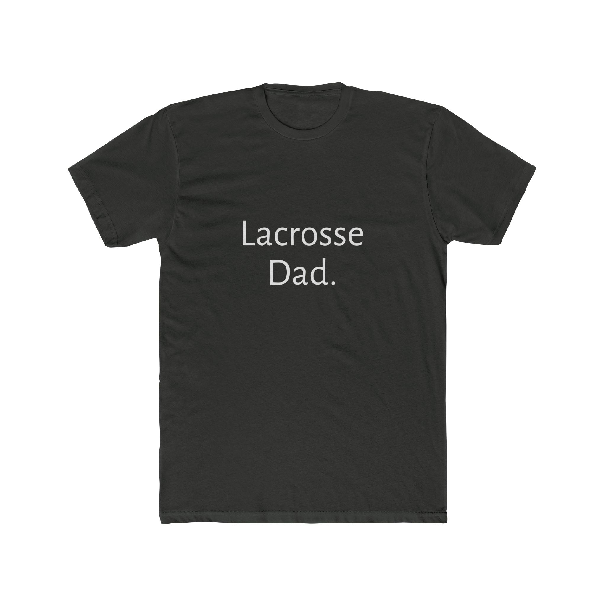 Lacrosse Dad Tee — Classic Cotton Crewneck Shirt