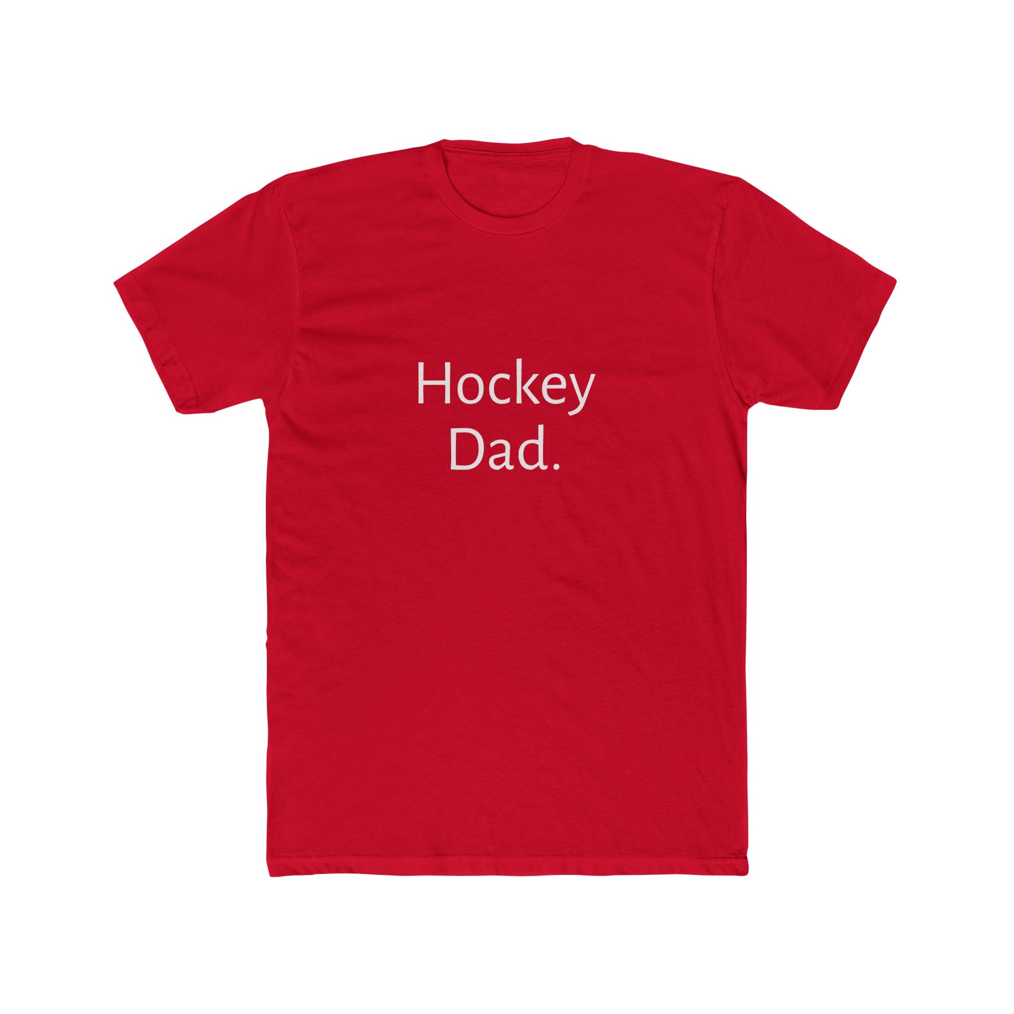 Hockey Dad T‑Shirt — Simple Minimalist Hockey Dad Tee