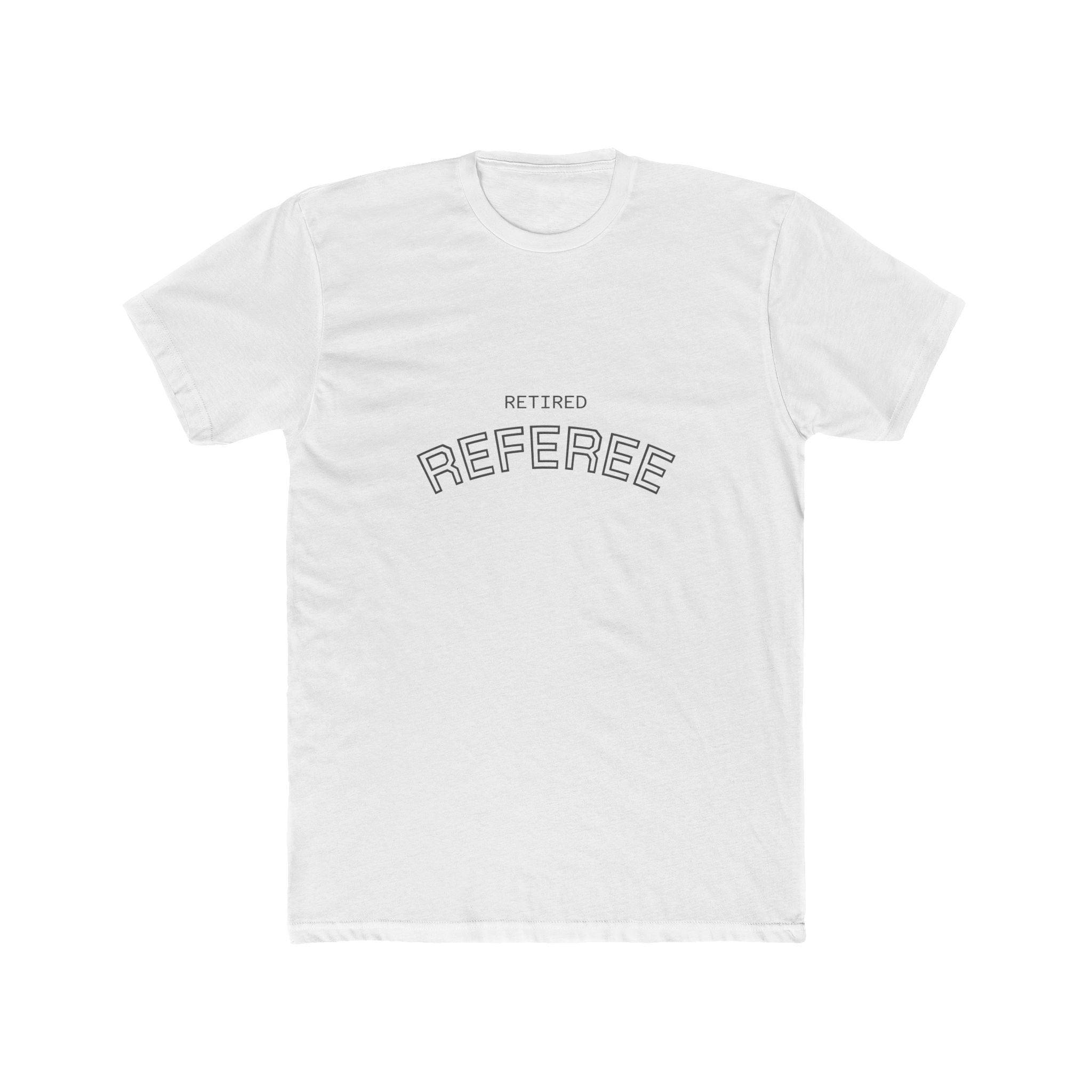 Retired Referee T-Shirt — Funny Retirement Gift Tee for Sports Officials