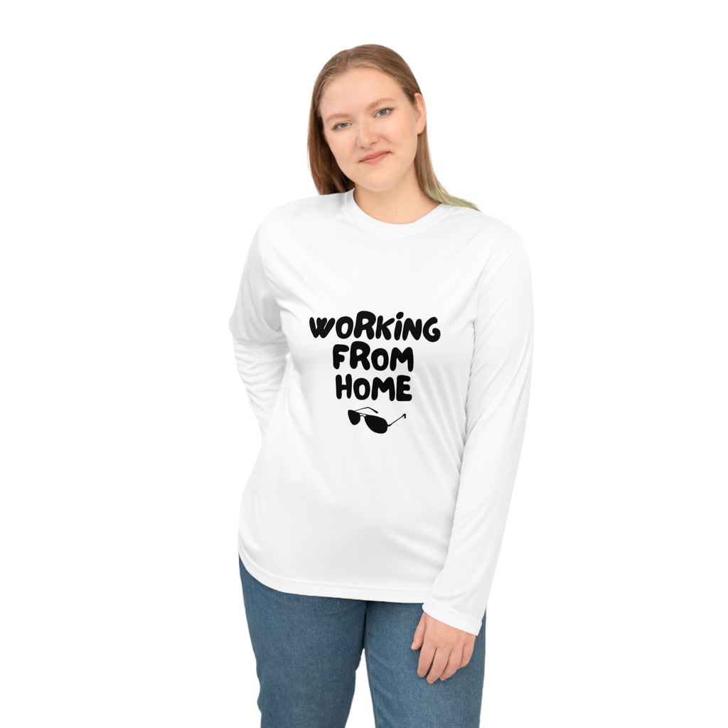 Working From Home Long Sleeve Shirt