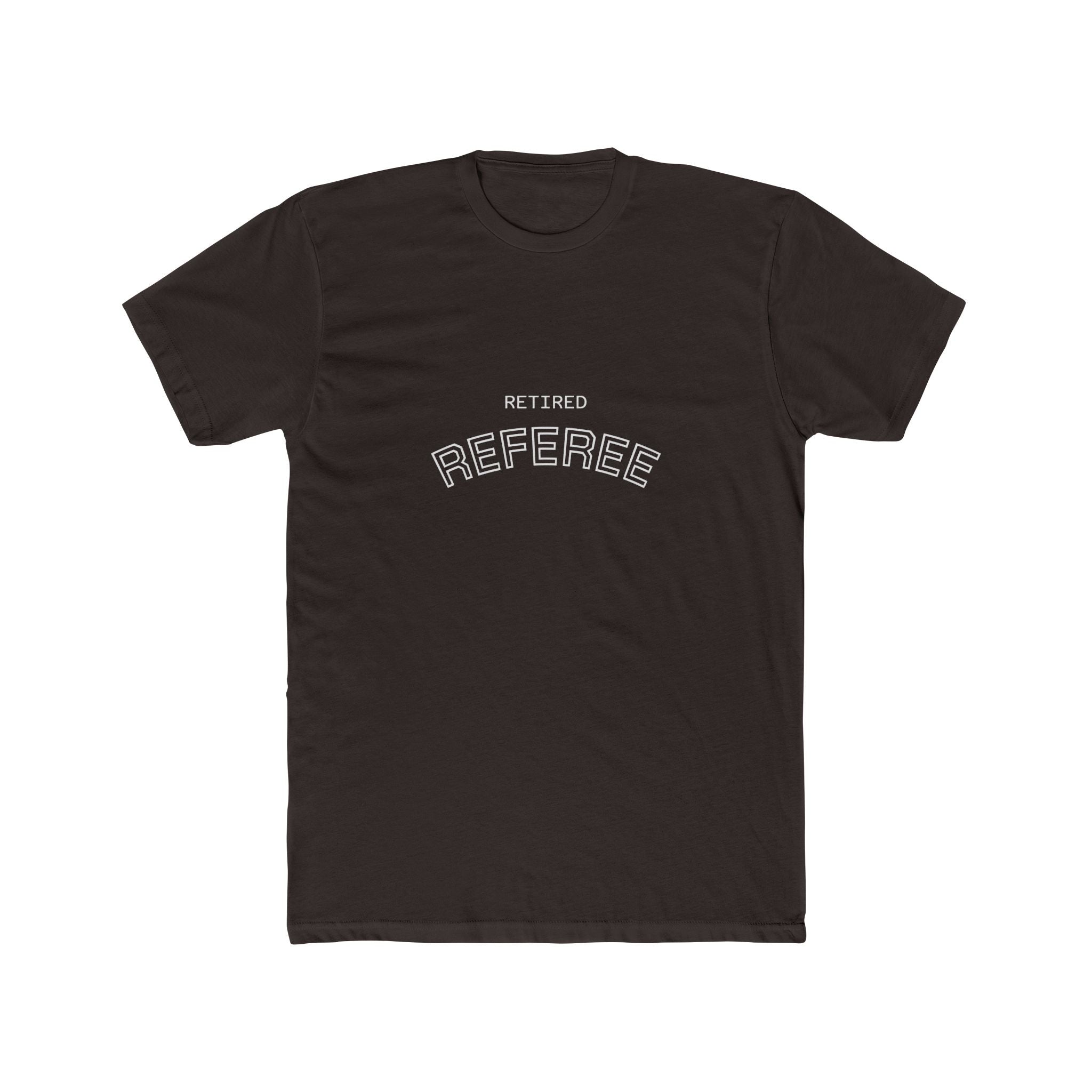 Retired Referee T-Shirt — Funny Retirement Gift Tee for Sports Officials