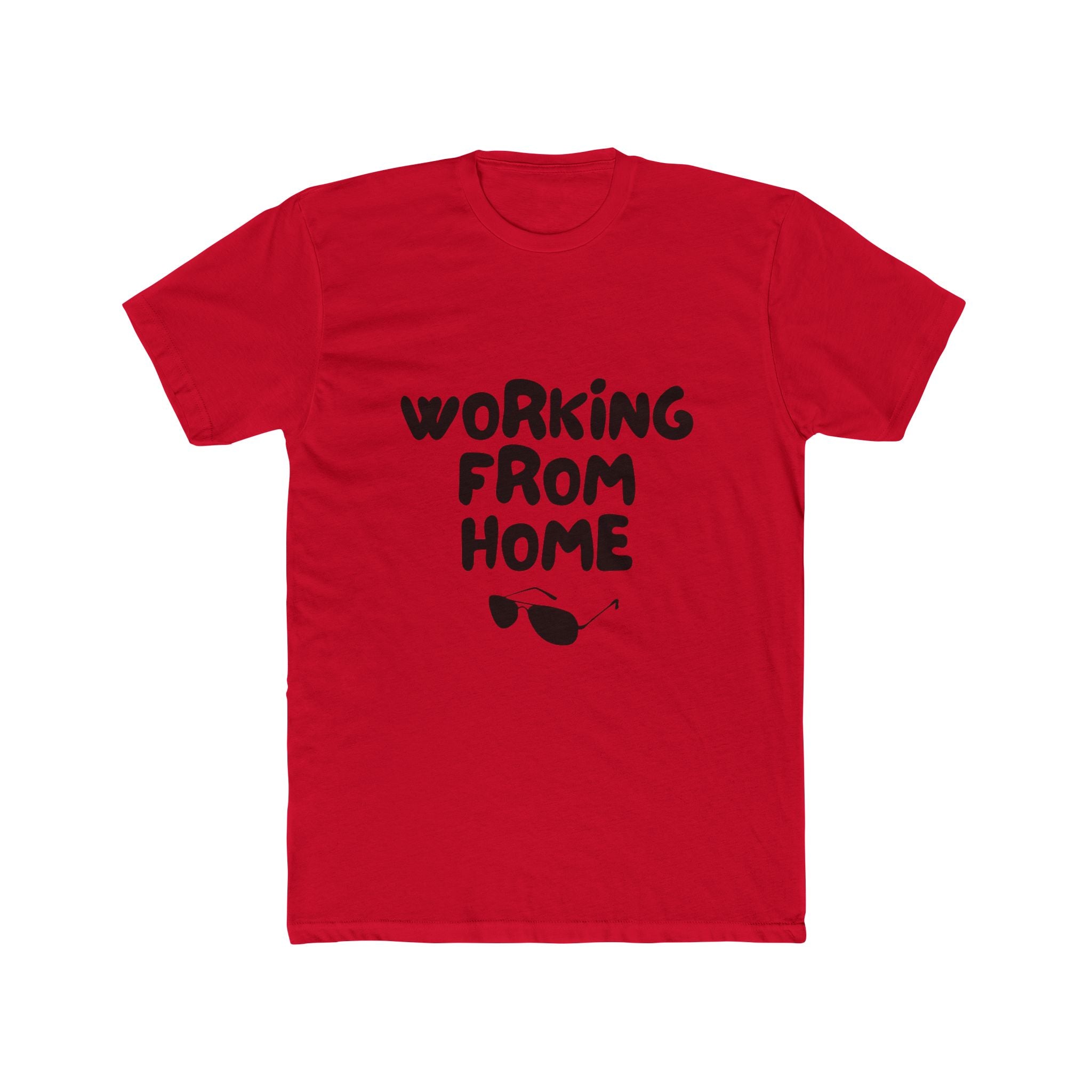 Working From Home Tee — Casual Graphic Work-From-Home T-Shirt