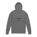 Volleyball Dad Hooded Long-Sleeve Tee — Lightweight Volleyball Dad Shirt