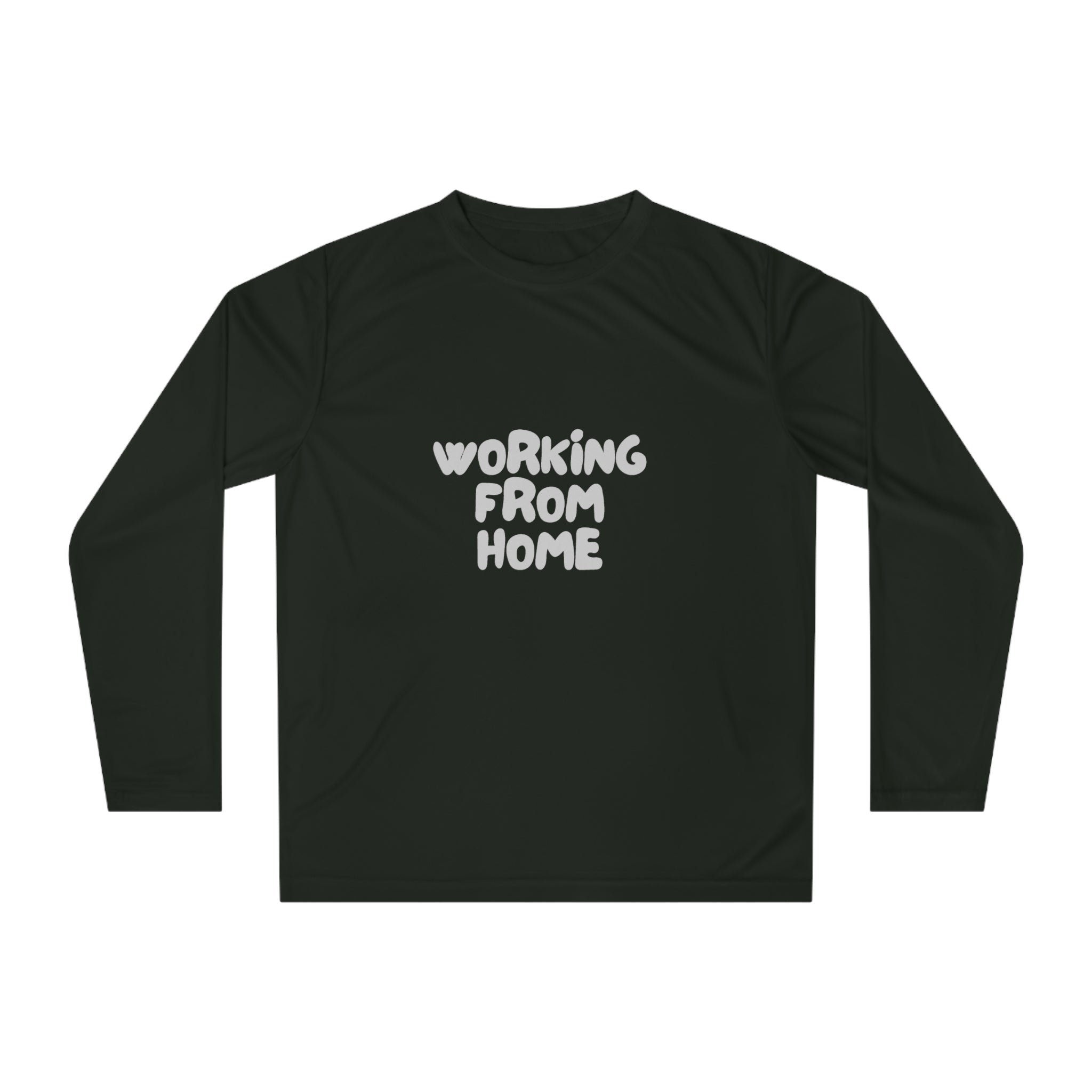 Working From Home Long Sleeve Shirt
