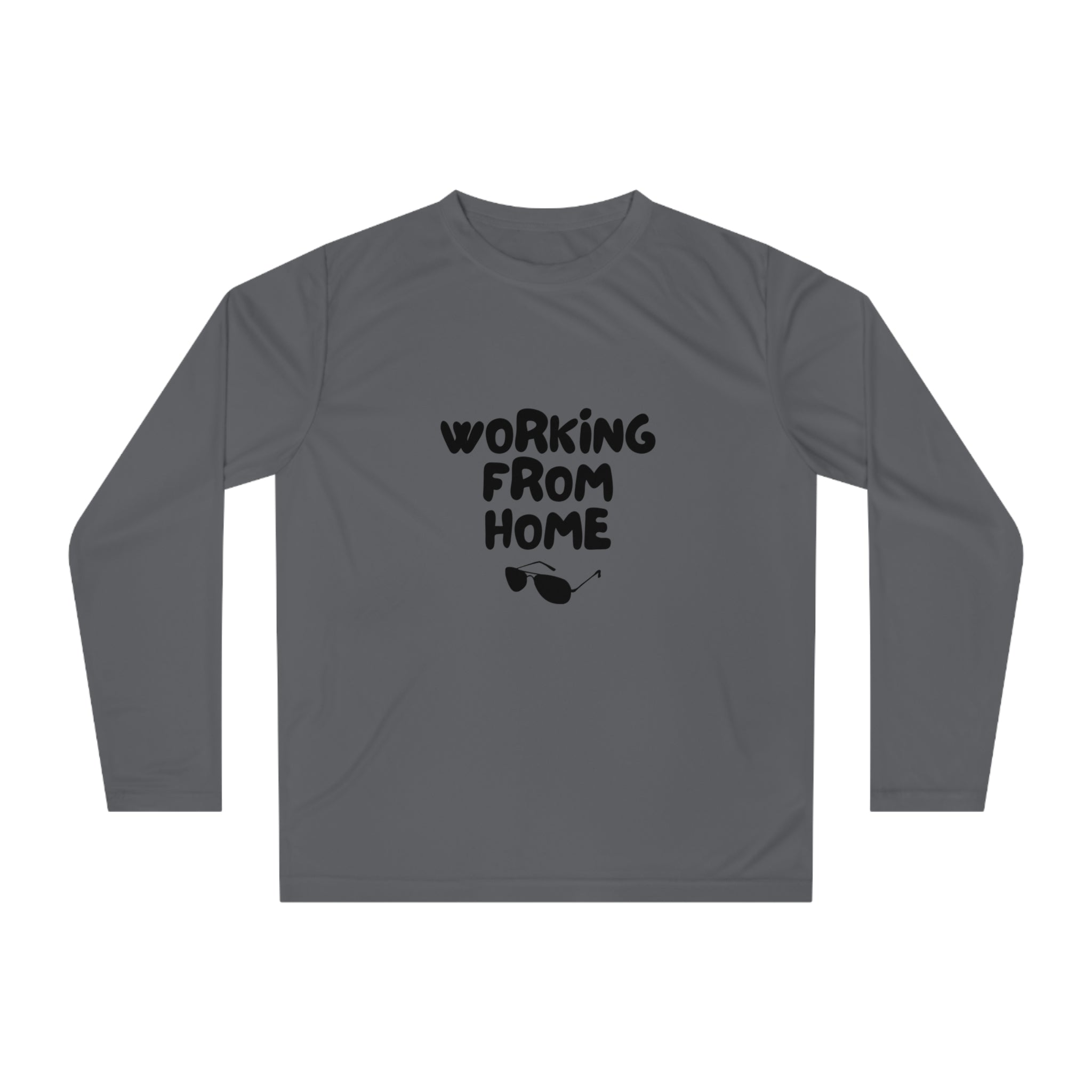 Working From Home Long Sleeve Shirt
