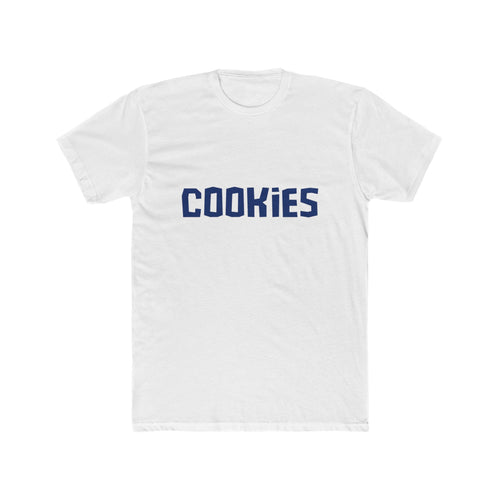 Cookies Graphic Tee — Retro Collegiate Text T-Shirt